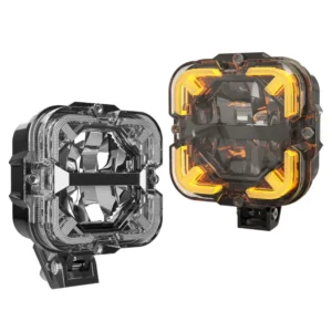4 inch led pod driving light 90w super bright arrow style