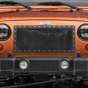 JK EVO Grill with Rivets Matte/Carbon Fiber