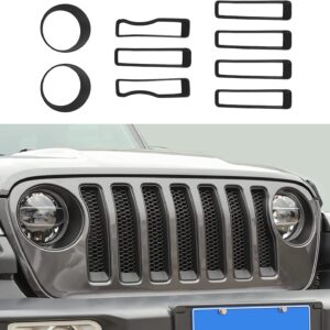 JL 9pcs Grill Inserts Black